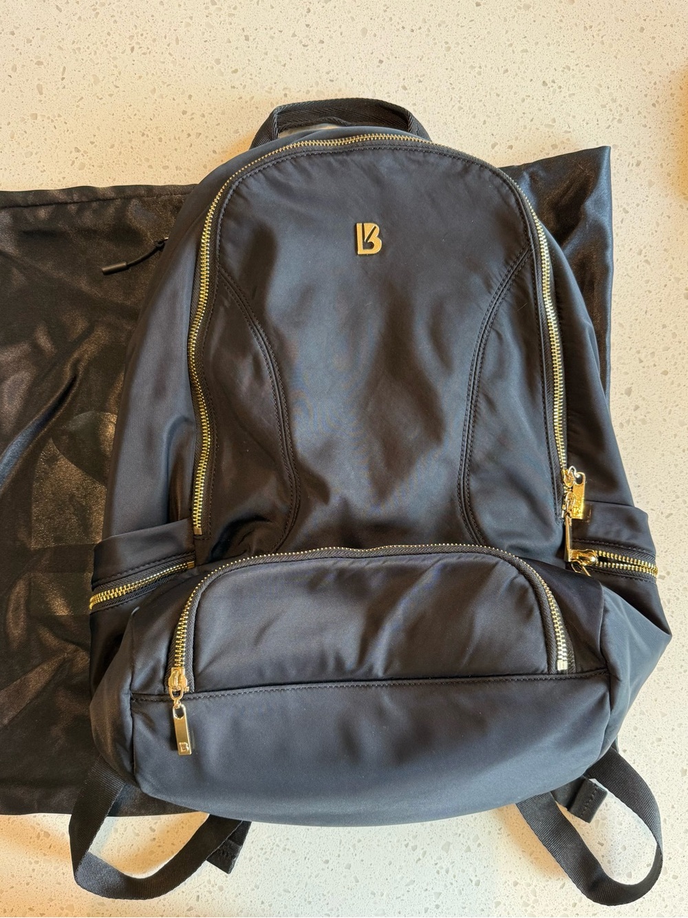 Buffbunny Gamechanger - Fifth Ave Backpack with Gold Hardware